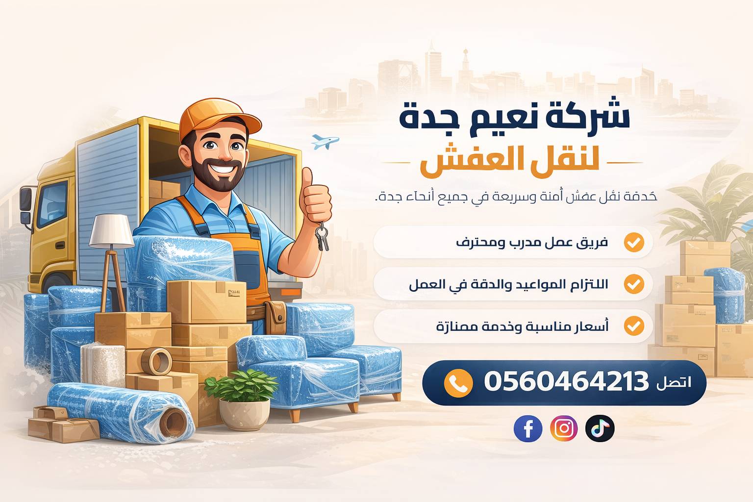أفضل شركة نقل عفش بجدة